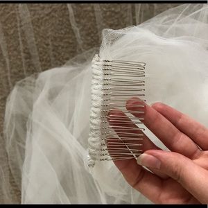 NWOT Cathedral 108” Wedding Veil